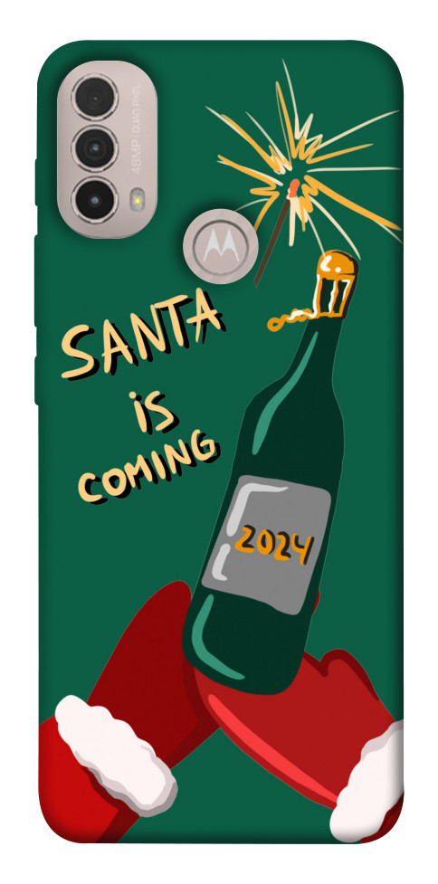 

Чохол Santa is coming для Motorola Moto E40 1666798