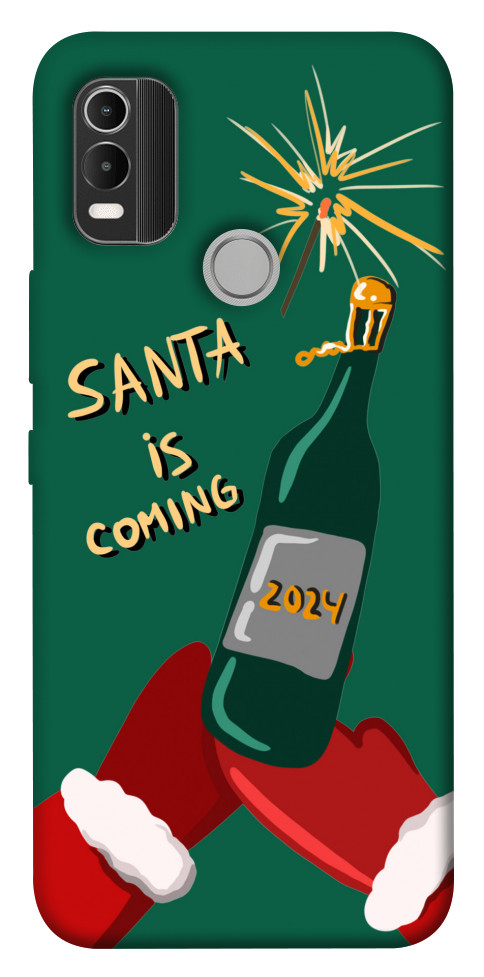 

Чехол Santa is coming для Nokia C21 Plus 1666819
