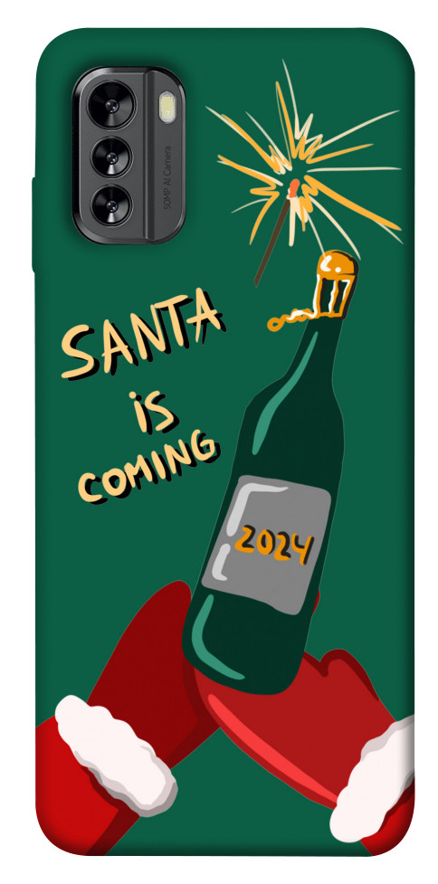 

Чехол Santa is coming для Nokia G60 1666823