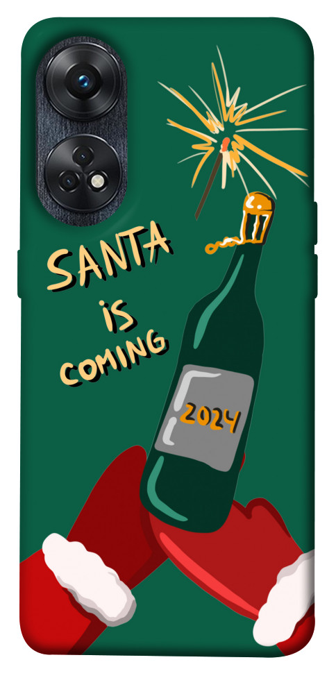 

Чехол Santa is coming для Oppo Reno 8 T 4G 1666873