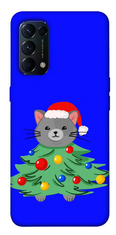 

Чехол Новорічний котик для Oppo Reno 5 4G 1667402