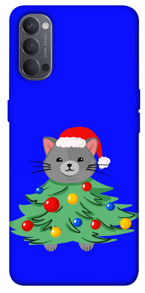 

Чохол Новорічний котик для Oppo Reno 4 1667403