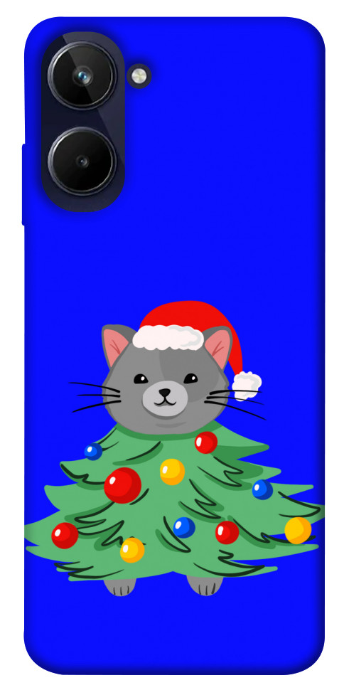 

Чохол Новорічний котик для Realme 10 4G 1667414