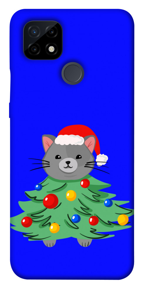 

Чохол Новорічний котик для Realme C21 1667418