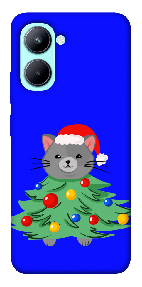 

Чохол Новорічний котик для Realme C33 1667420