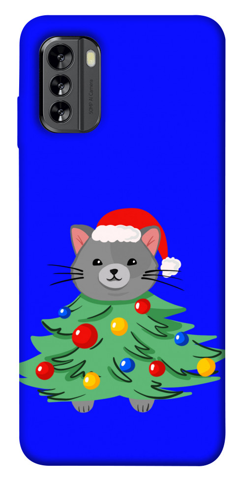 

Чехол Новорічний котик для Nokia G60 1667433