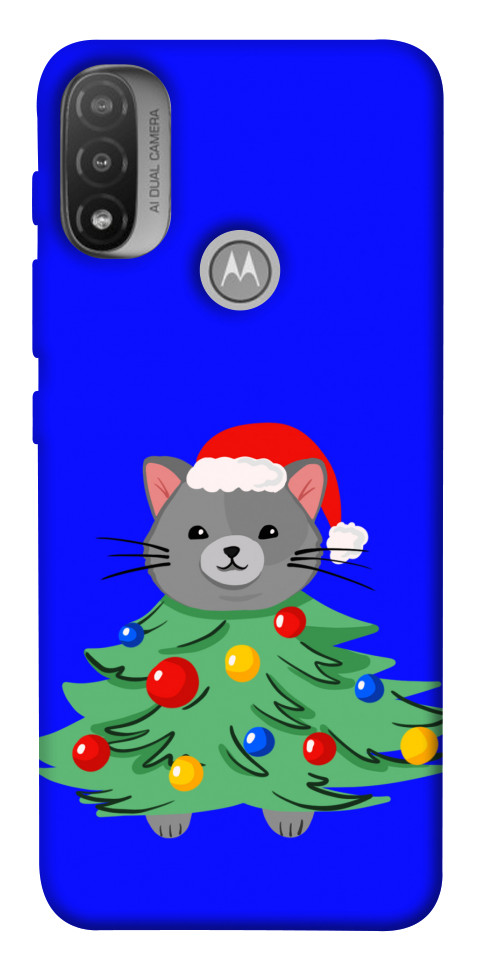 

Чехол Новорічний котик для Мotorola Moto E20 1667434