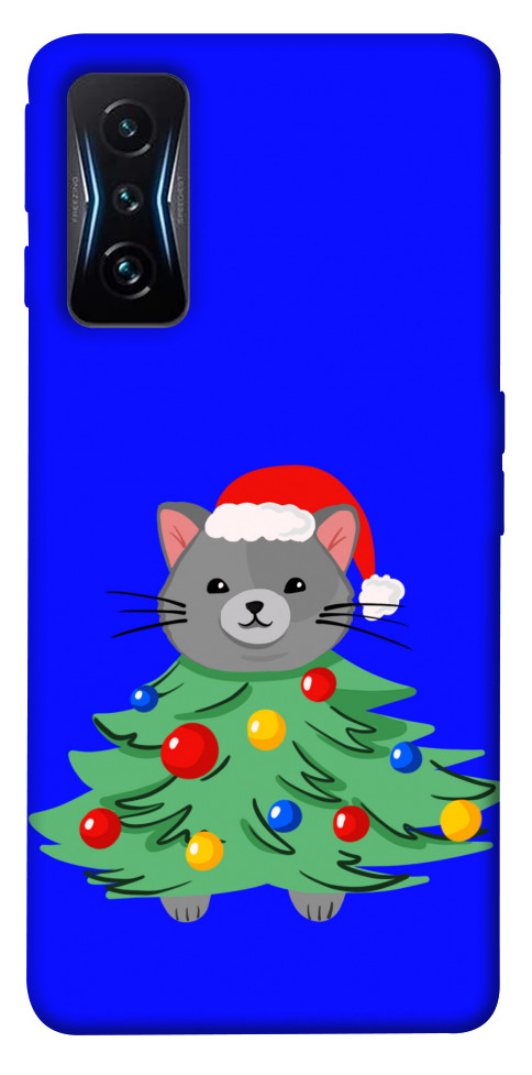 

Чехол Новорічний котик для Xiaomi Poco F4 GT 1667445