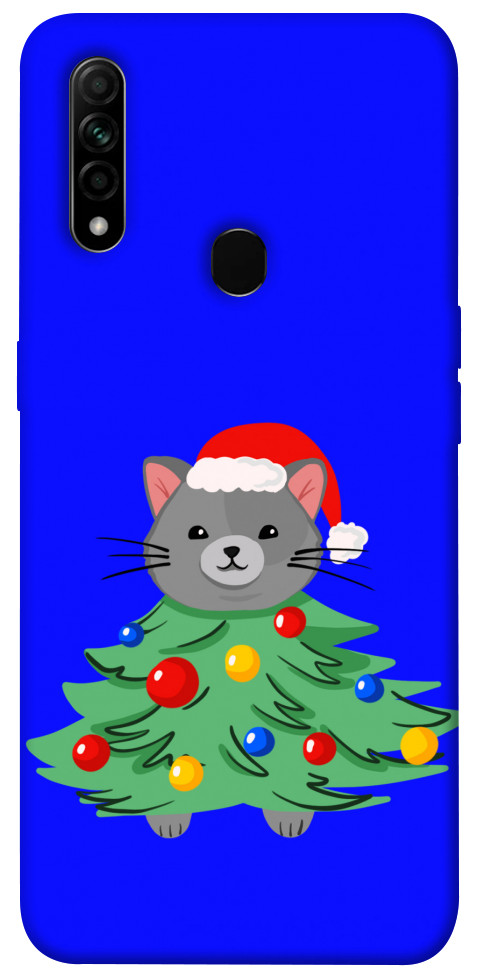 

Чохол Новорічний котик для Oppo A8 1667449