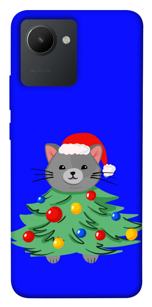 

Чехол Новорічний котик для Realme C30s 1667450