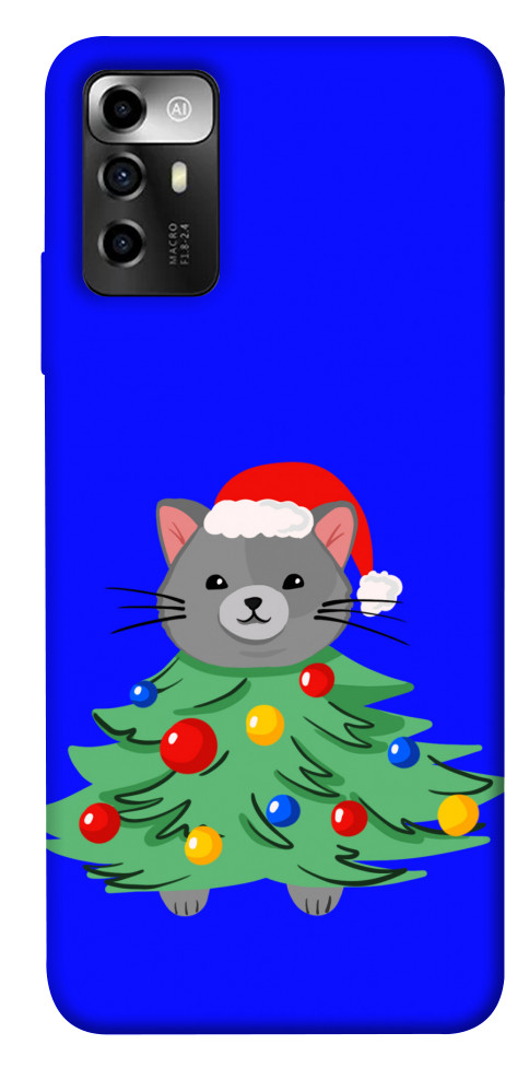 

Чохол Новорічний котик для ZTE Blade V40 Vita 1667467