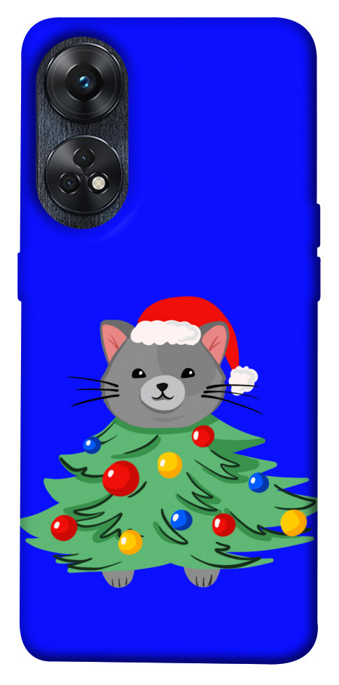 

Чохол Новорічний котик для Oppo Reno 8 T 4G 1667483
