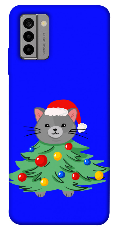

Чохол Новорічний котик для Nokia G22 1667497