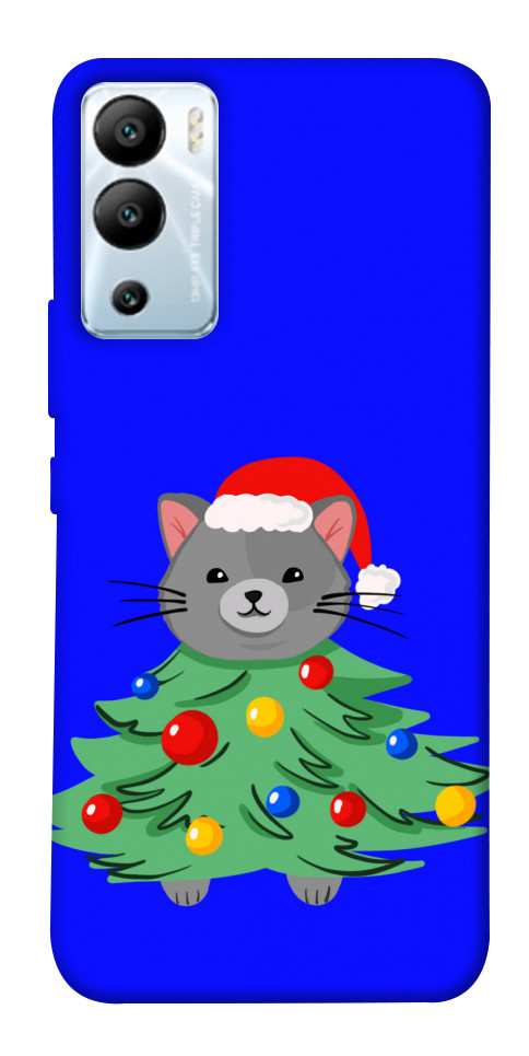 

Чехол Новорічний котик для Infinix Hot 12i 1667499