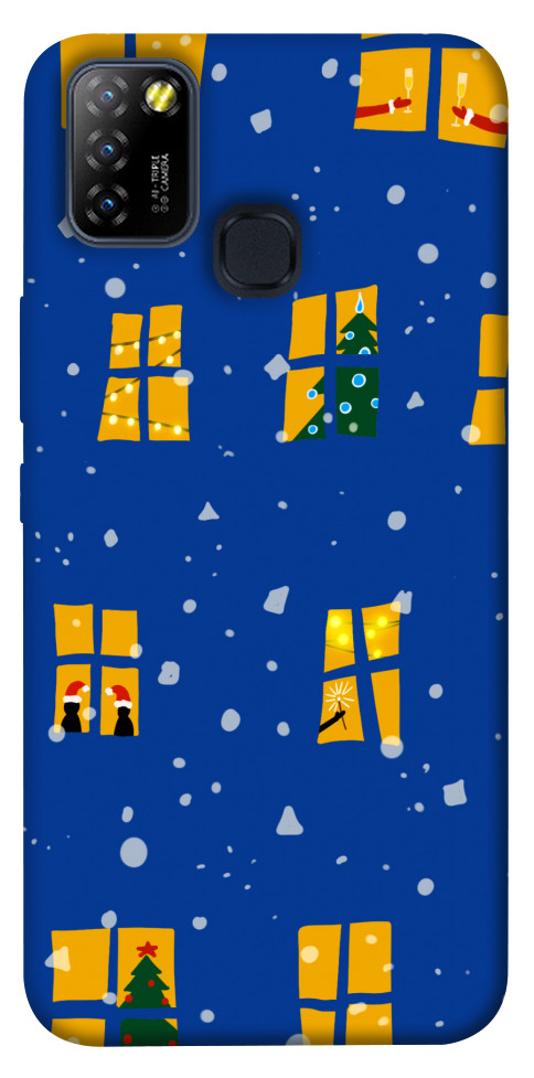 

Чохол Різдвяний вечір для Infinix Hot 10 Lite 1667523