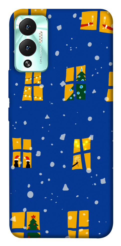 

Чохол Різдвяний вечір для Infinix Hot 12 Play 1667550