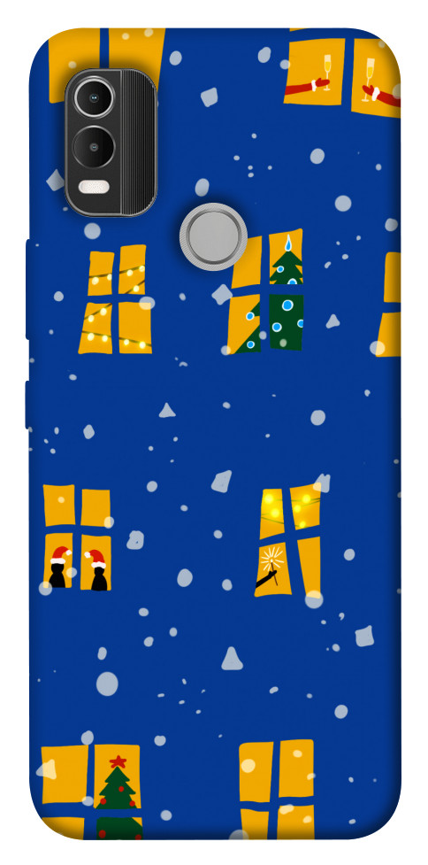 

Чохол Різдвяний вечір для Nokia C21 Plus 1667551