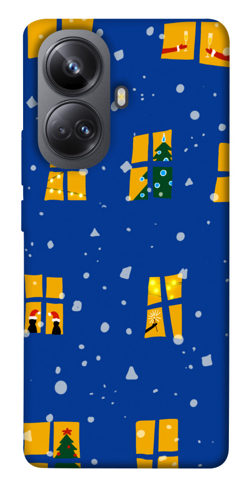 

Чехол Різдвяний вечір для Realme 10 Pro+ 1667574