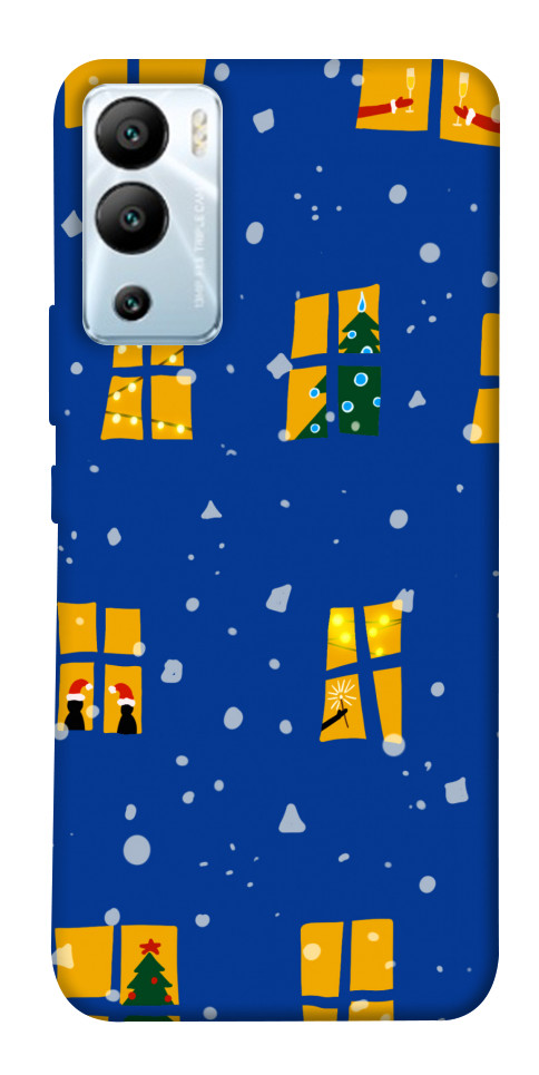 

Чехол Різдвяний вечір для Infinix Hot 12i 1667621