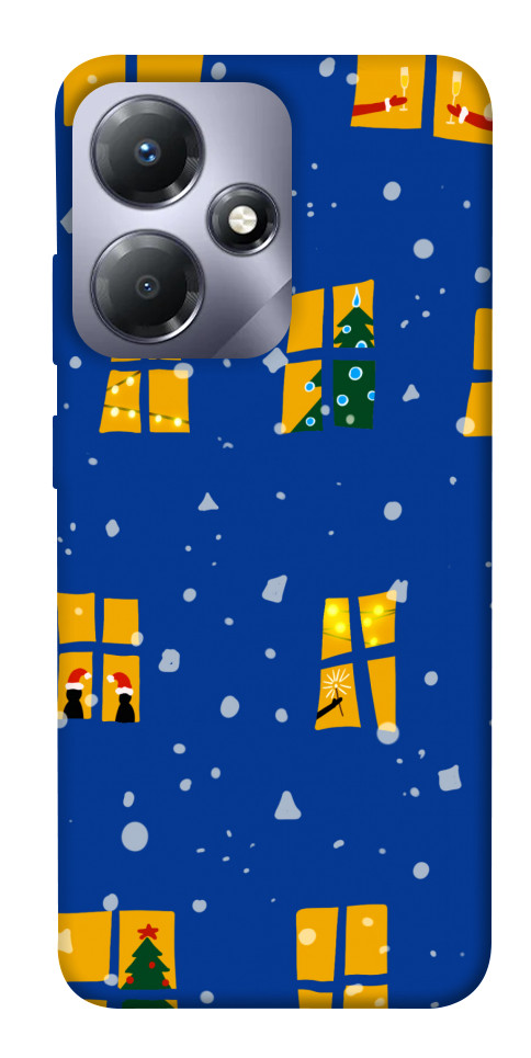 

Чохол Різдвяний вечір для Infinix Hot 30 1667622