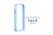 Бампер SGP Neo Hybrid 2S Mix & Match Part B [Silicone Only] для iPhone 4/4s (Голубой / Tender Blue)