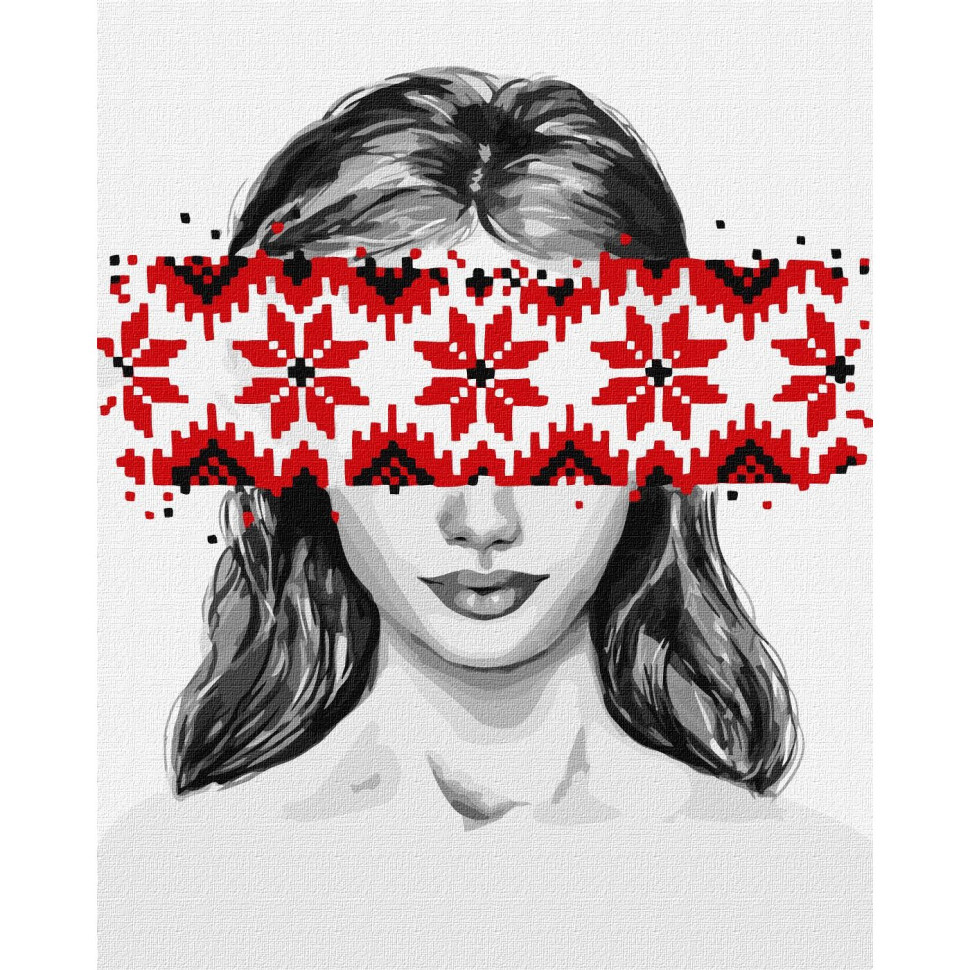 Картина по номерам "Оберег" ©alina.slobodian.art Идейка KHO2561 40х50 см (Разные цвета)