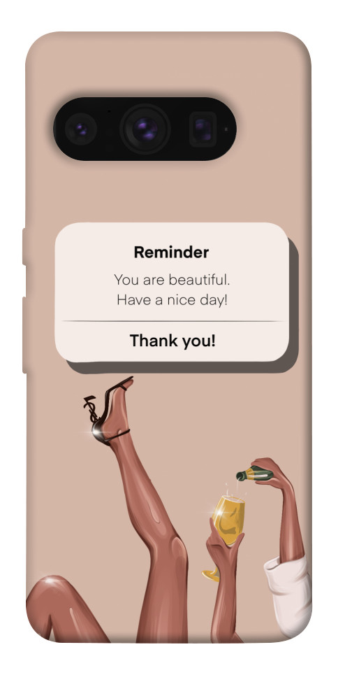 

Чехол Beautiful reminder для Google Pixel 8 Pro 1672627