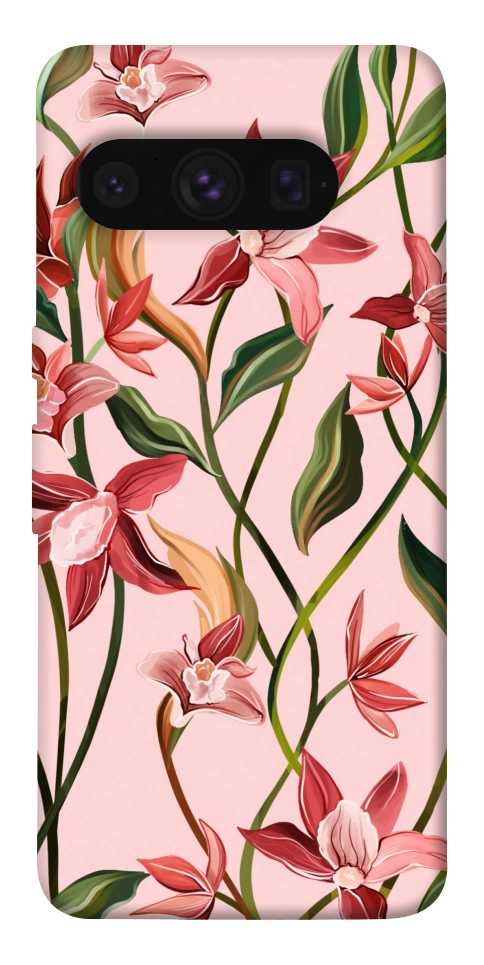 Чехол Floral motifs для Google Pixel 8 Pro