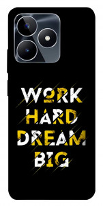 Чехол Work hard для Realme C53