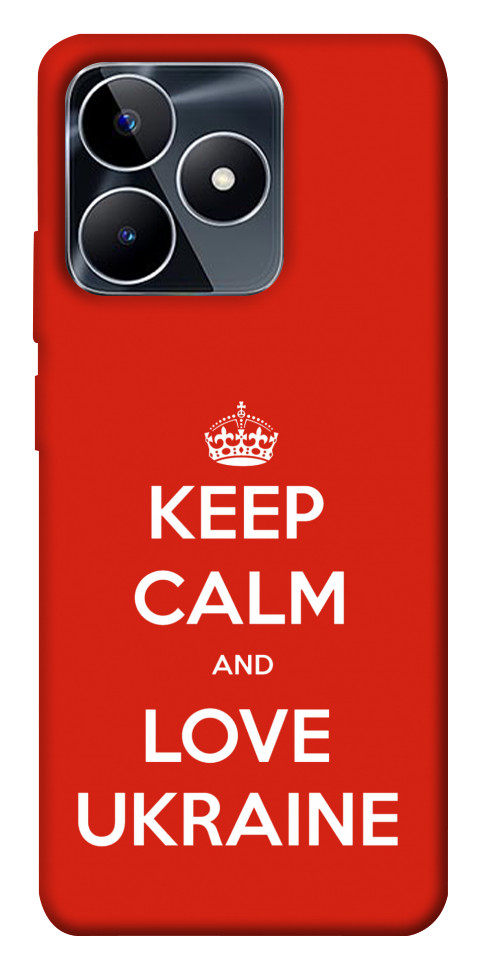 

Чохол Keep calm and love Ukraine для Realme C53 1673434