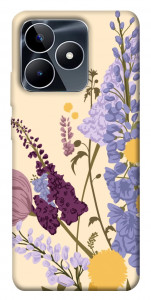 Чехол Flowers art для Realme C53