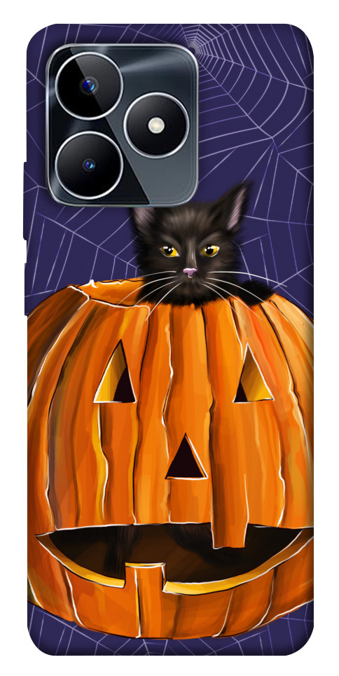 

Чохол Cat and pumpkin для Realme C53 1673602