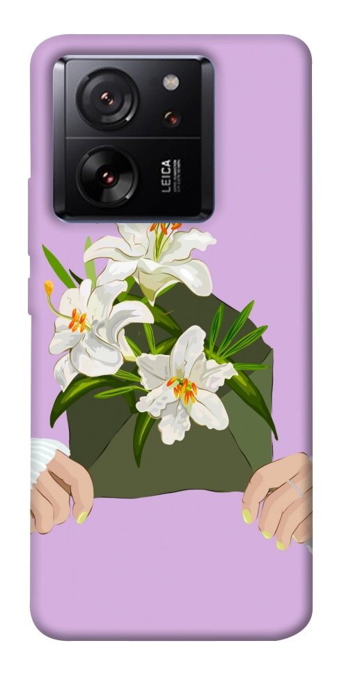 Чехол Flower message для Xiaomi 13T