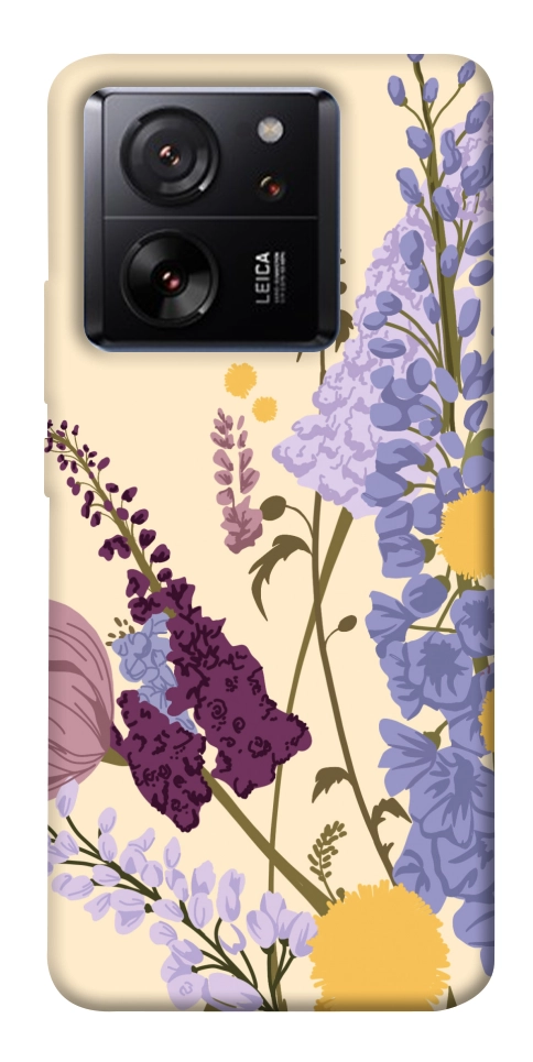 Чехол Flowers art для Xiaomi 13T