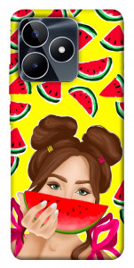 Чехол Watermelon girl для Realme C53