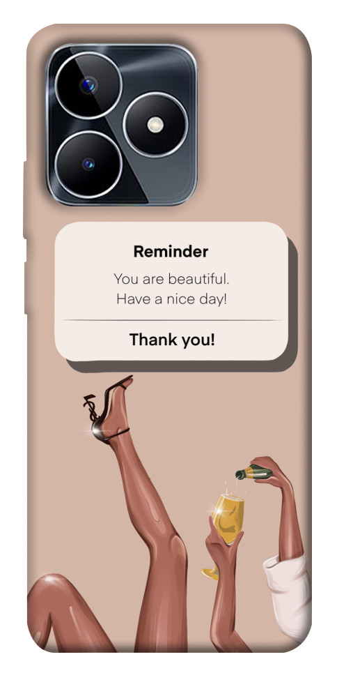 

Чохол Beautiful reminder для Realme C53 1674484