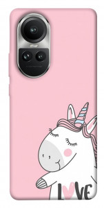 Чехол Unicorn love для Oppo Reno10