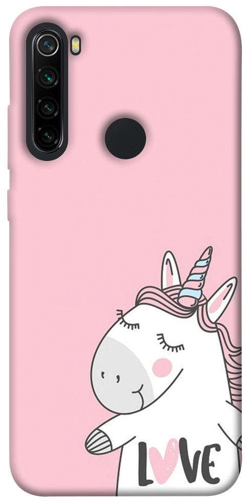 Чохол Unicorn love для Xiaomi Redmi Note 8 2021