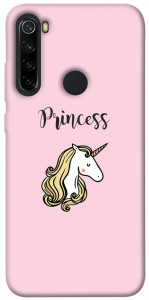 Чохол Princess unicorn для Xiaomi Redmi Note 8 2021