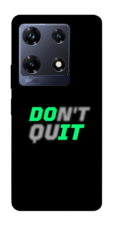 Чехол Don't quit для Infinix Note 30 Pro NFC