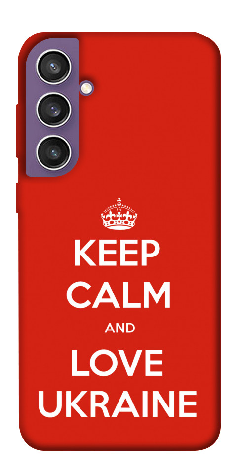 

Чехол Keep calm and love Ukraine для Galaxy S23 FE 1675536