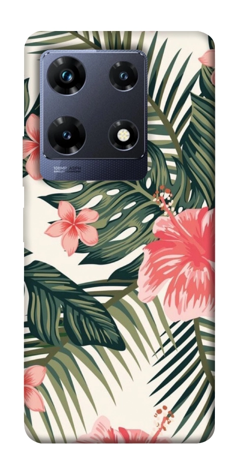 Чехол Tropic flowers для Infinix Note 30 Pro NFC