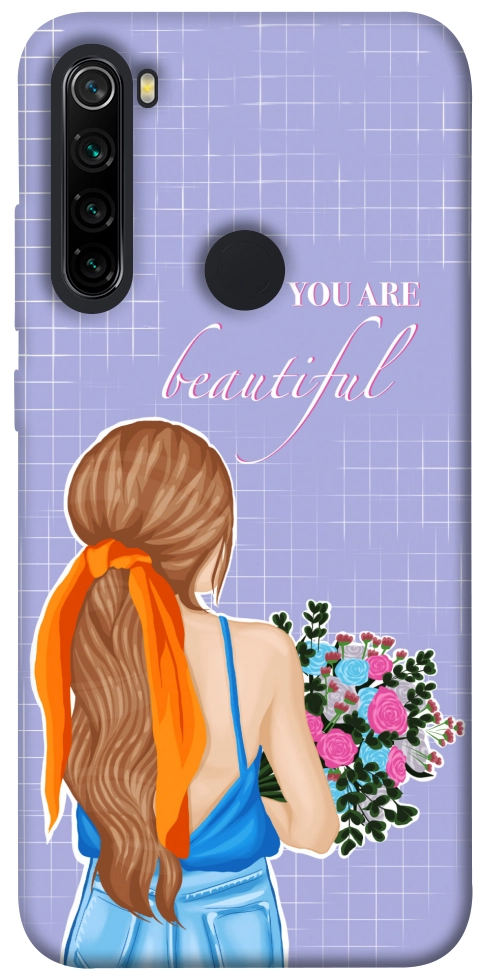 Чехол You are beautiful для Xiaomi Redmi Note 8 2021