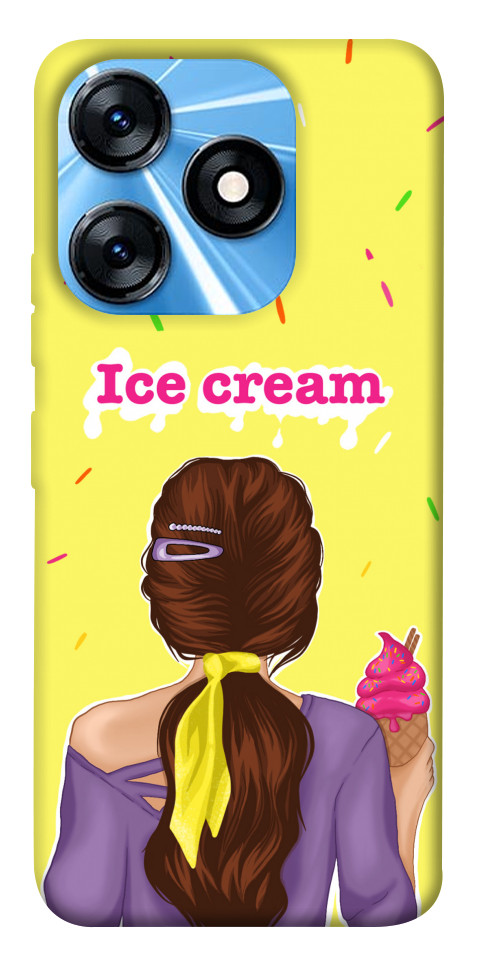 

Чехол Ice cream girl для TECNO Spark 10 1675889