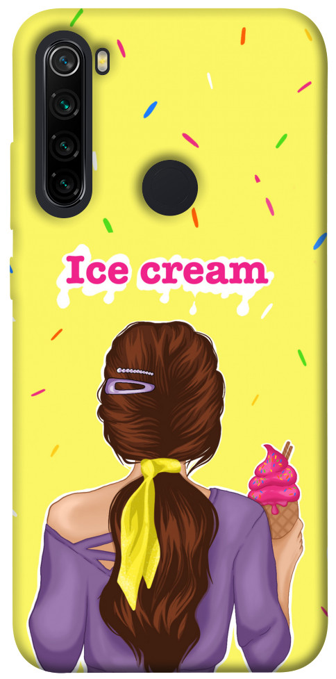 

Чехол Ice cream girl для Xiaomi Redmi Note 8 2021 1675893