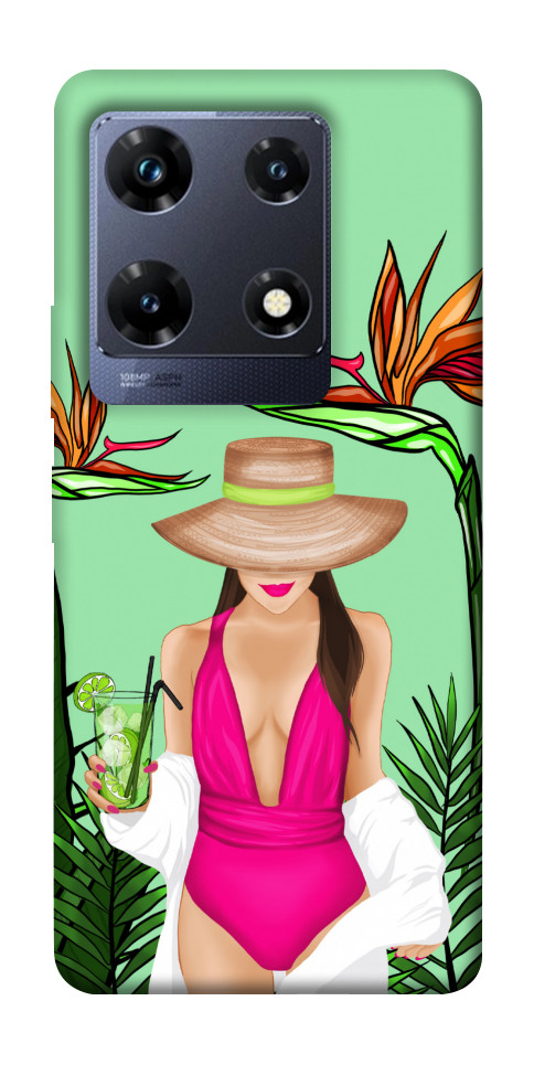 

Чохол Tropical girl для Infinix Note 30 Pro NFC 1675909
