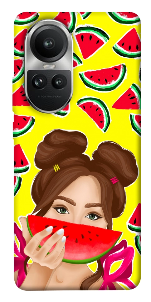 Чехол Watermelon girl для Oppo Reno 10