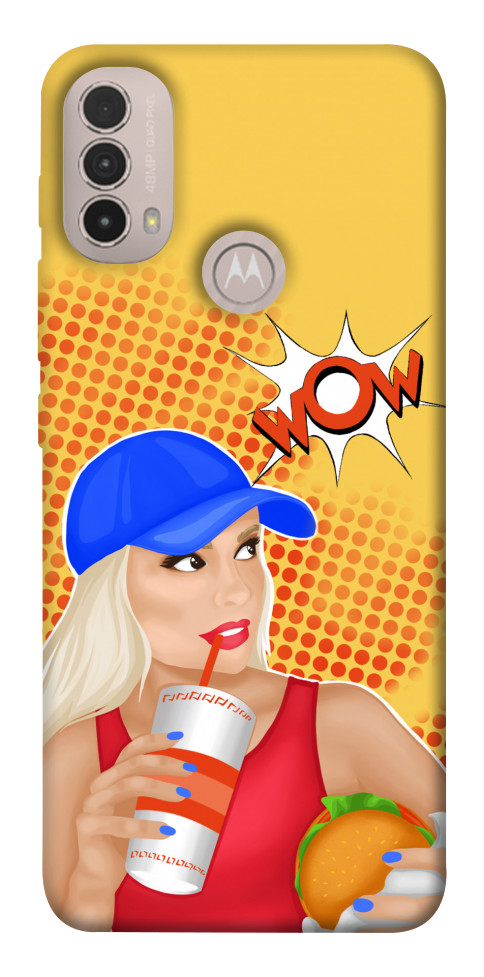 

Чехол Wow burger для Motorola Moto E30 1675922