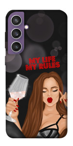 Чехол My life my rules для Galaxy S23 FE