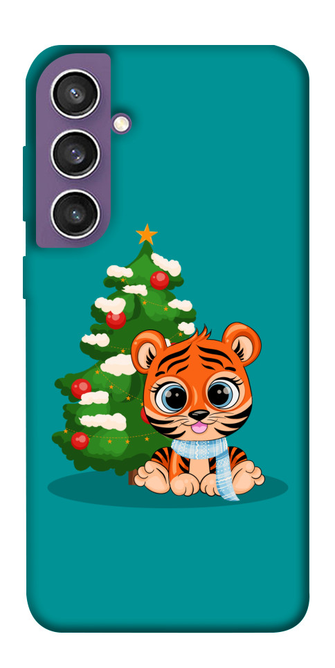 

Чехол Праздничный тигренок для Galaxy S23 FE 1676034